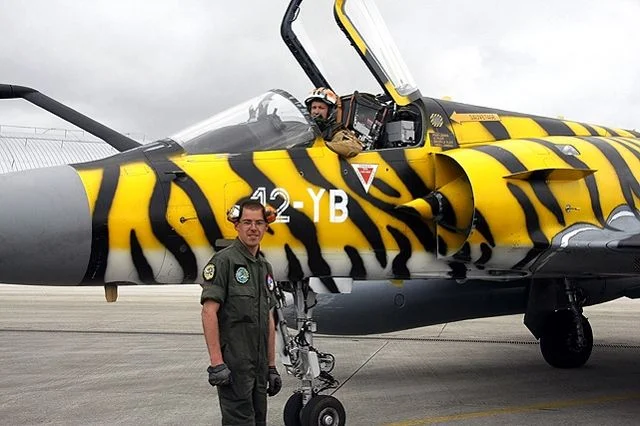 Un Mirage-2000 de la base de Cambrai