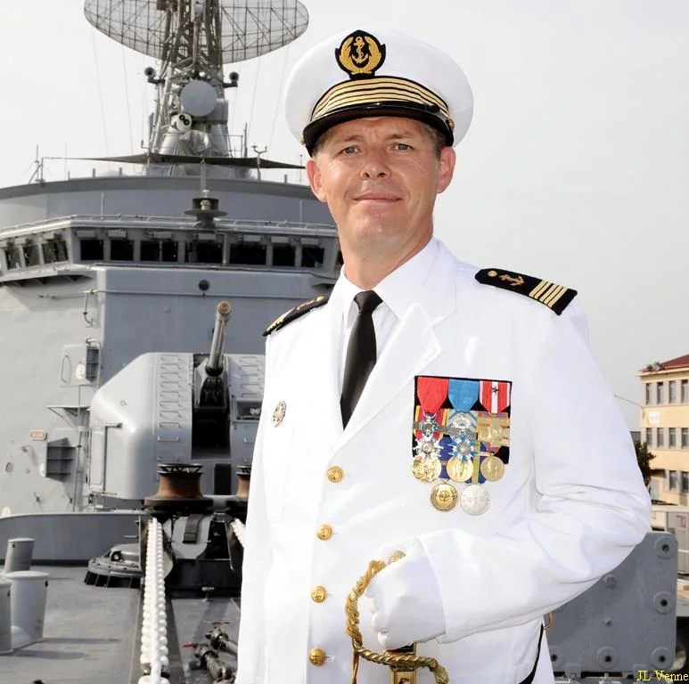 Prise de commandement de la frégate Jean Bart