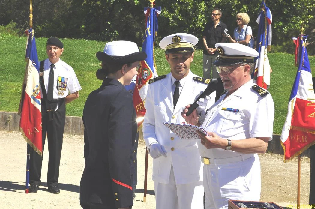 Les stagiaires de la préparation militaire marine de La Seyne-sur-mer reçoivent leur brevet