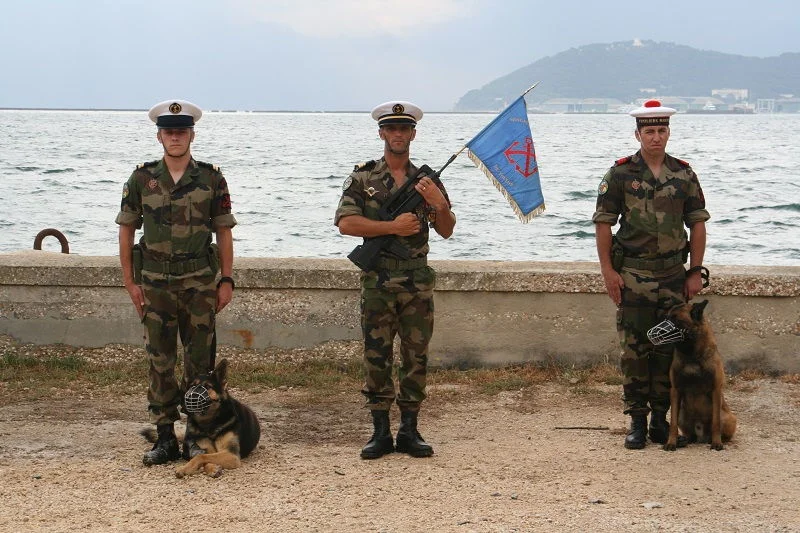 La garde du fanion du GFM Toulon
