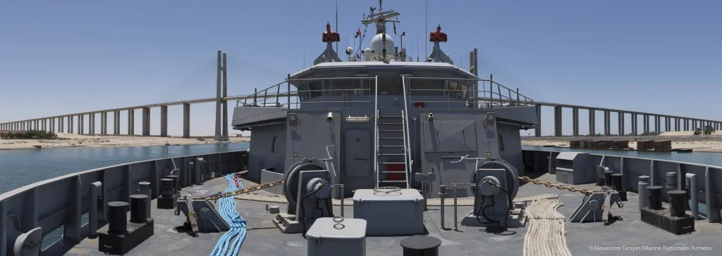 Le BSAH Loire passe le canal de Suez