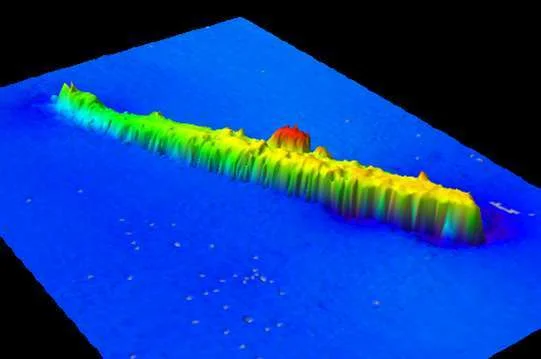 L'épave du sous-marin italien RMS Capitano Tarantini