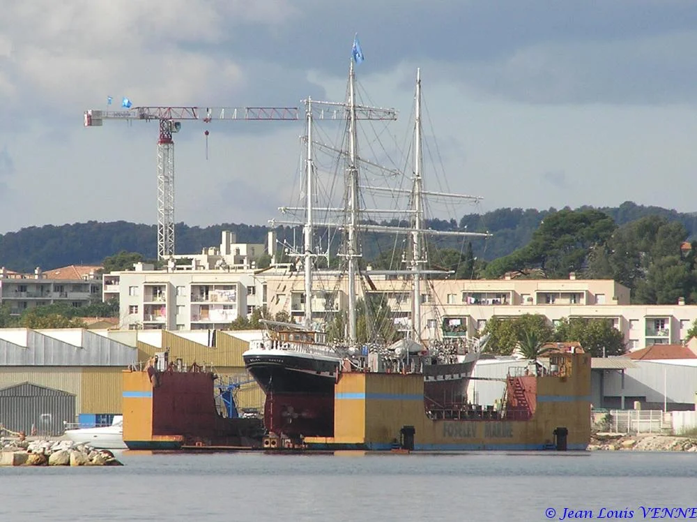 Le Bélem se refait une santé à La Seyne sur Mer