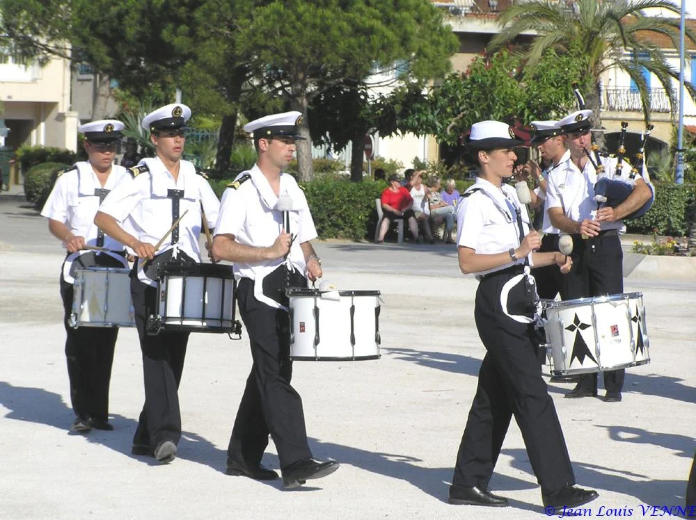 Le bagad du CIN St-Mandrier