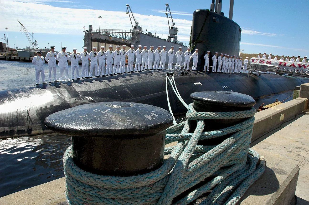 L'équipage sur le pont
