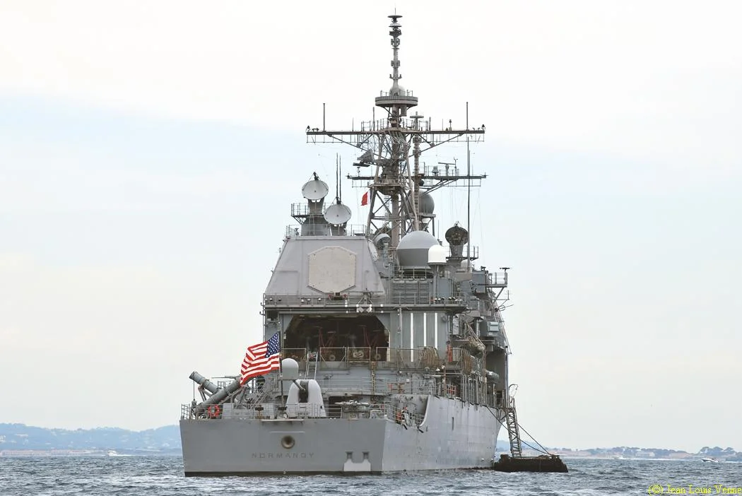 Le croiseur américain Normandy