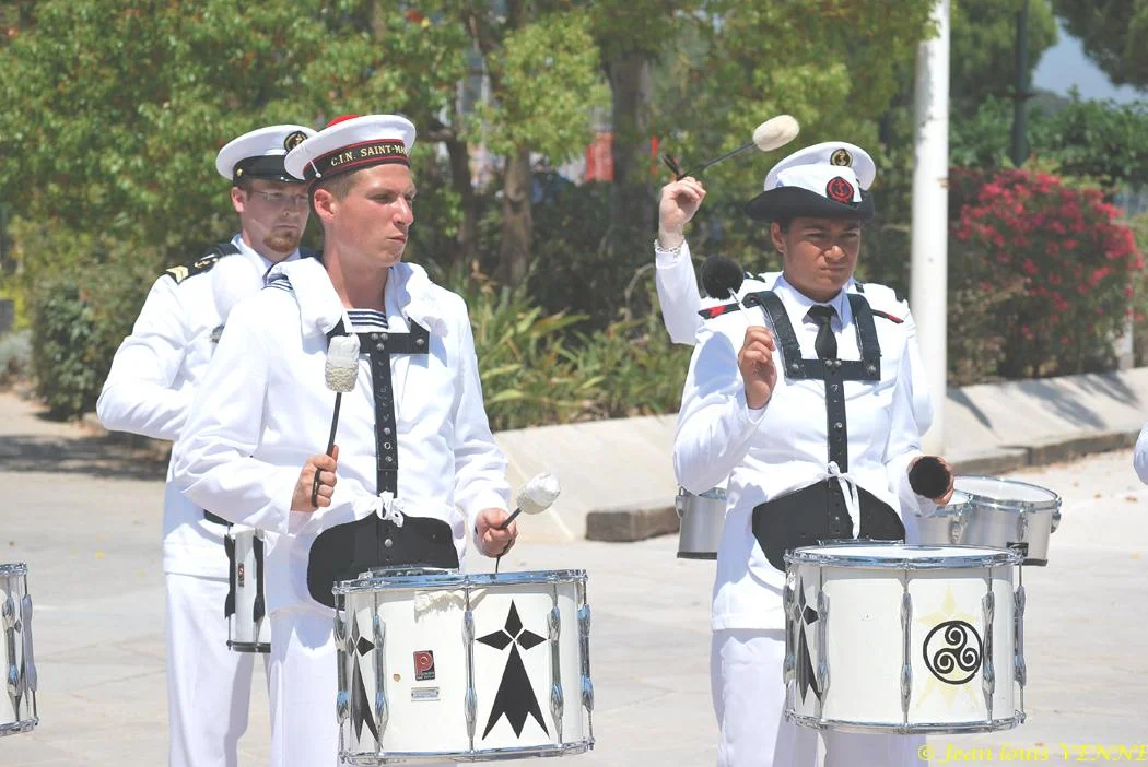 Le bagad du CIN St-Mandrier