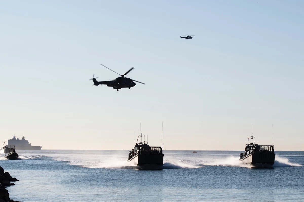 Débarquement à Port-Pothuau