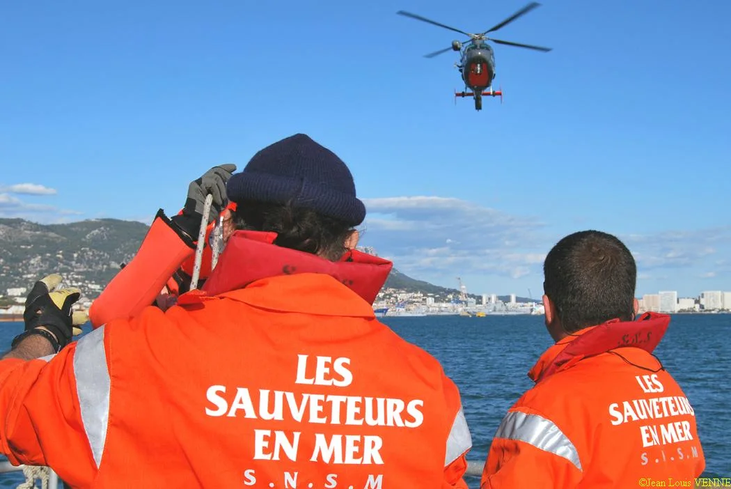 L'équipage de la vedette de la SNSM