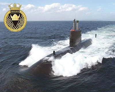 Le NCMS Corner Brook en mer