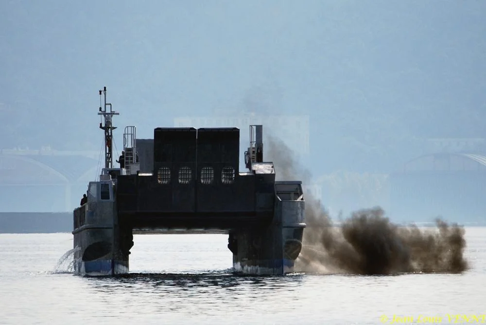 Le nouveau catamaran de débarquement de la CNIM