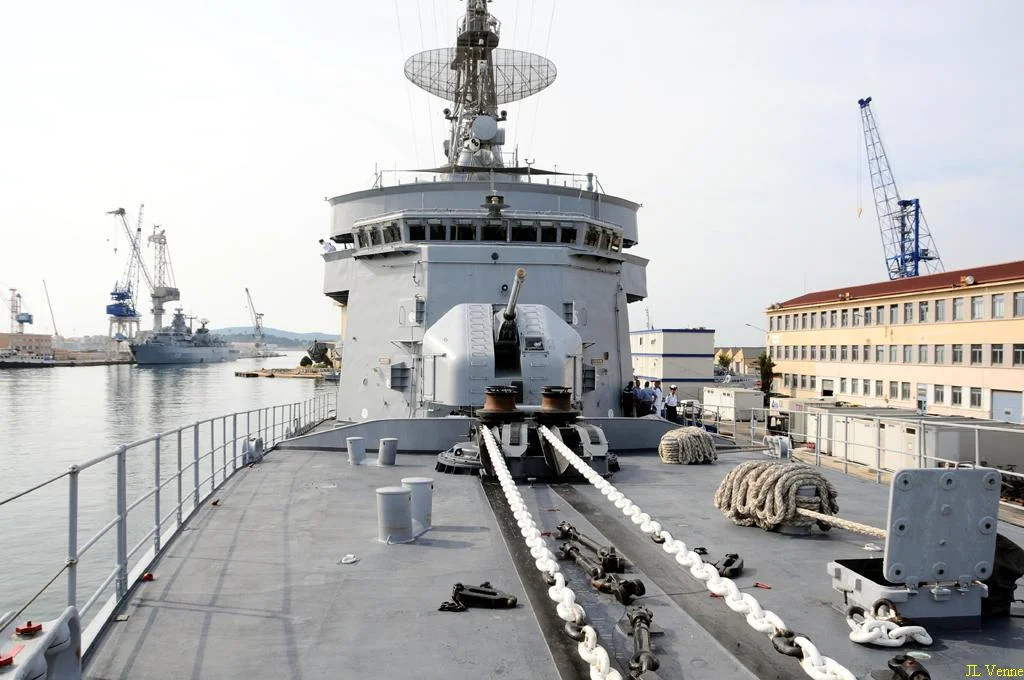 Prise de commandement de la frégate Jean Bart