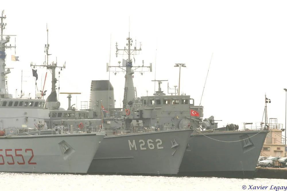 Le groupe de chasseurs de mines de l’OTAN à Toulon