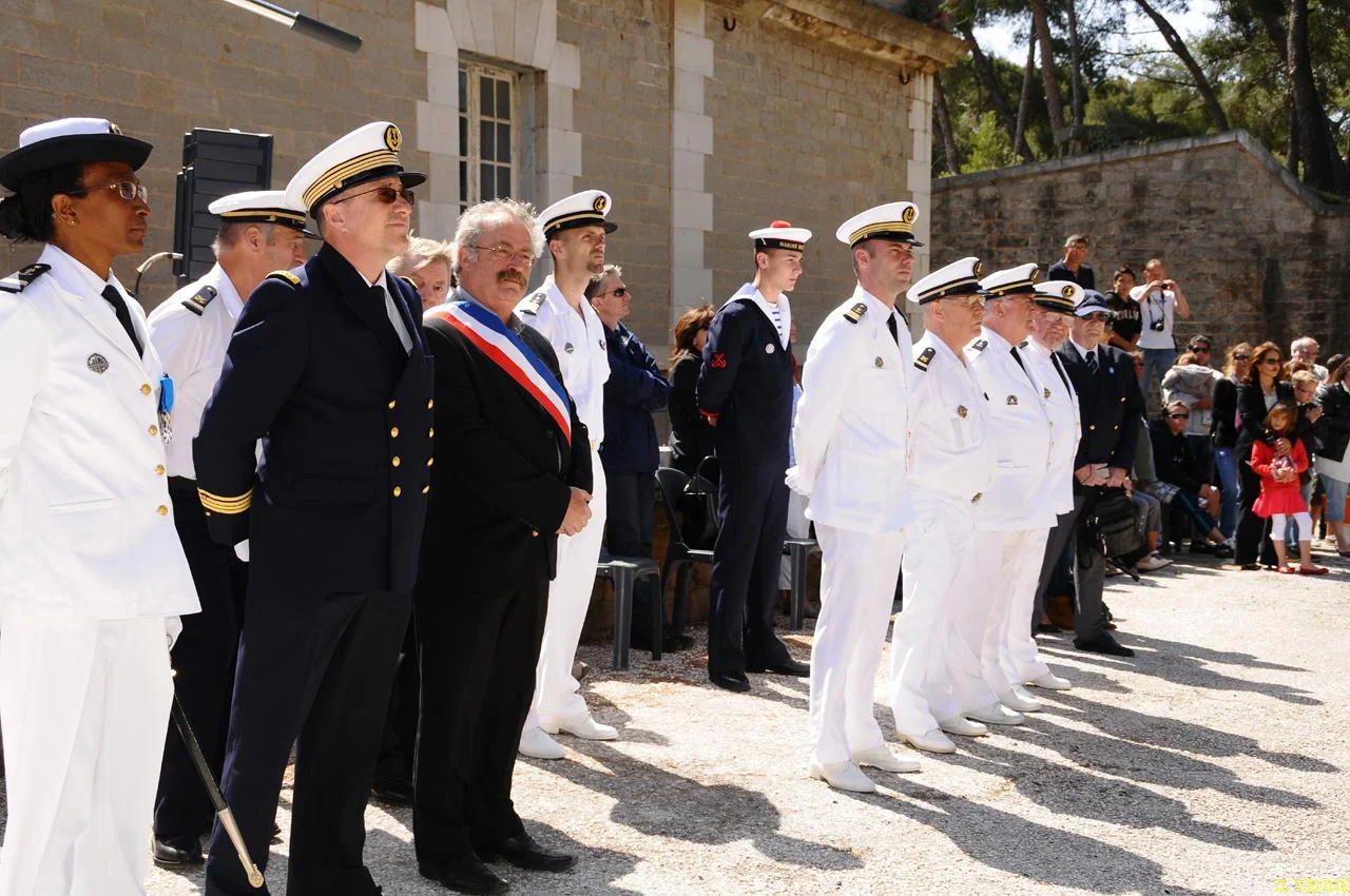Remise des diplômes aux stagiaires de la Préparation Militaire Marine de LA SEYNE SUR MER