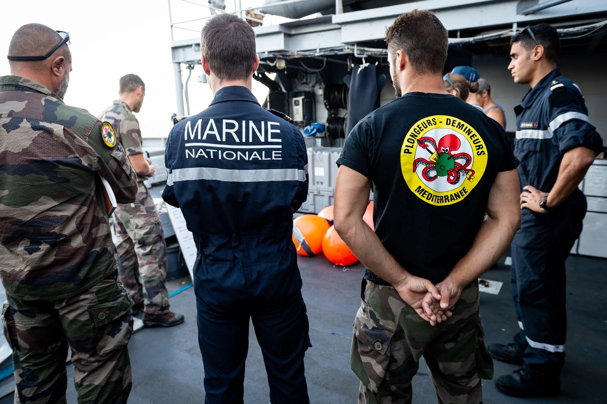 Briefing avant plongée