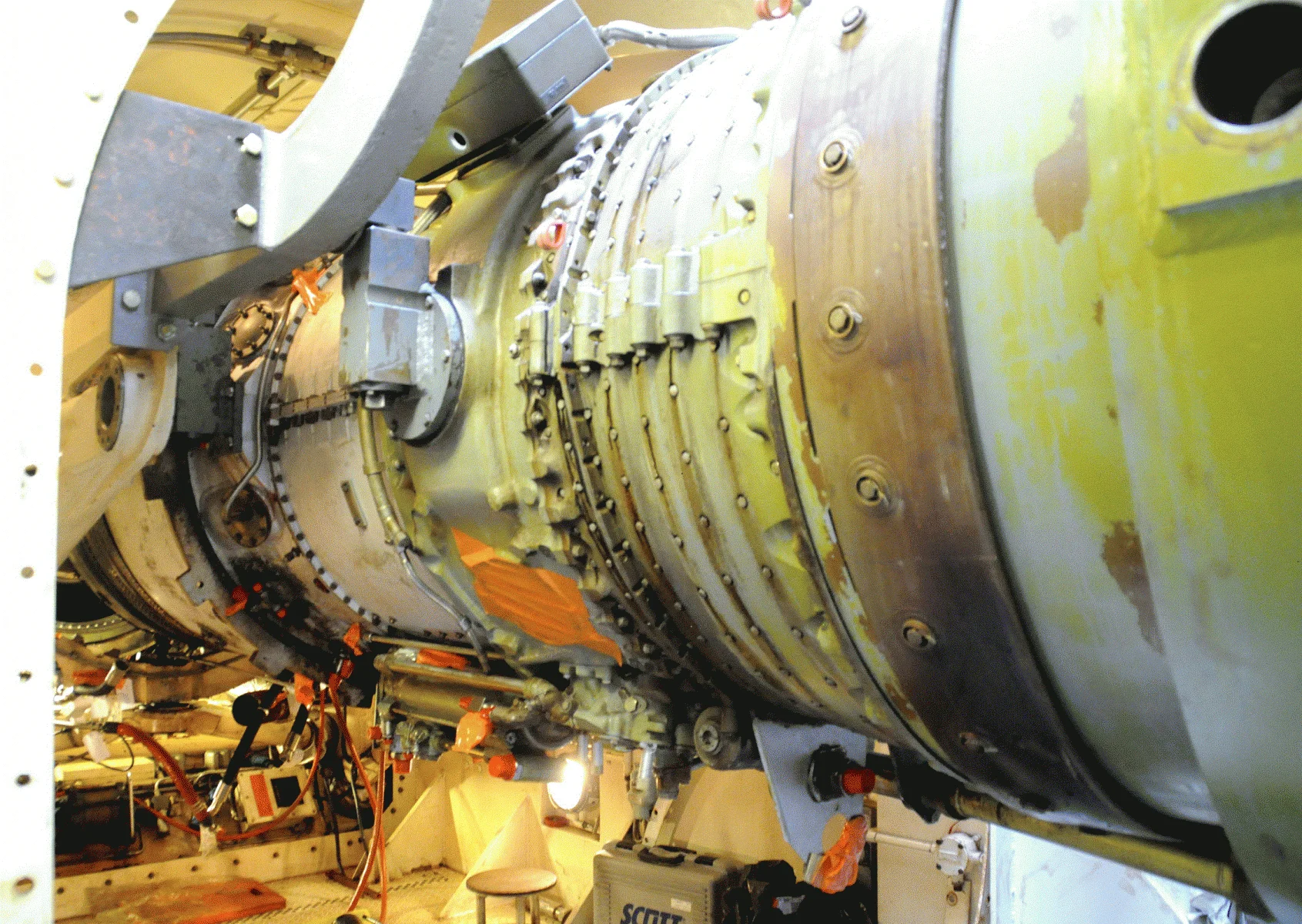 Une turbine à gaz du Primauguet