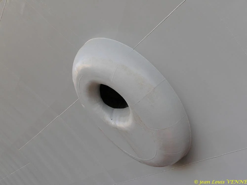 L'écubier du Charles de Gaulle