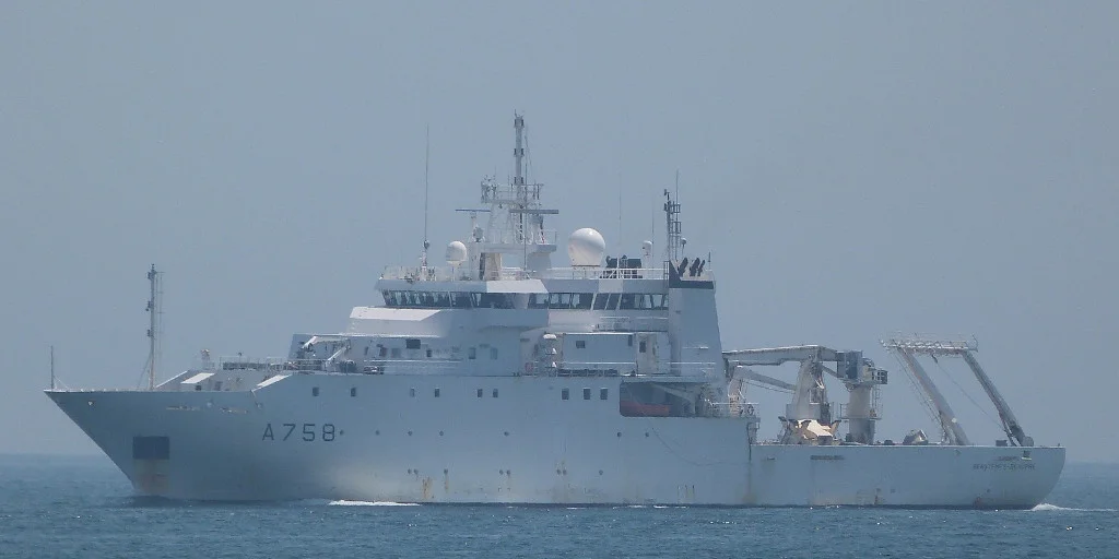 Le bâtiment hydrographique Beauteps-Beaupré