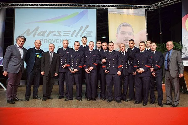 Les sportifs du Bataillon des marins-pompiers mis à l’honneur par la ville de Marseille