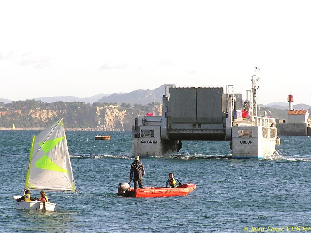 Essais du LCAT à St Mandrier sur Mer