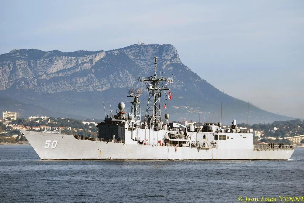 La frégate américaine Taylor