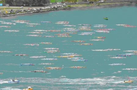 La mission Hawaiki Nui Va’a 2014 de l’Alouette III 22S/Prairial