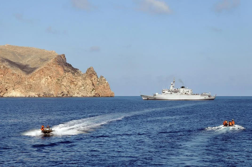 La frégate marocaine Mohamed V