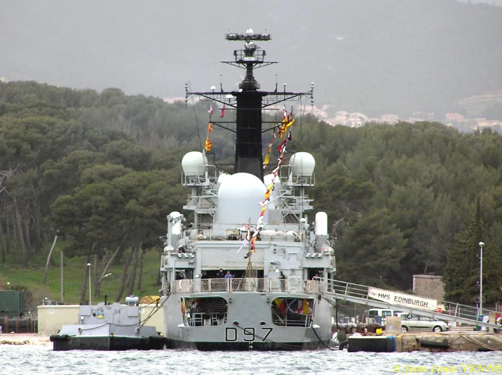 La frégate Edimburg