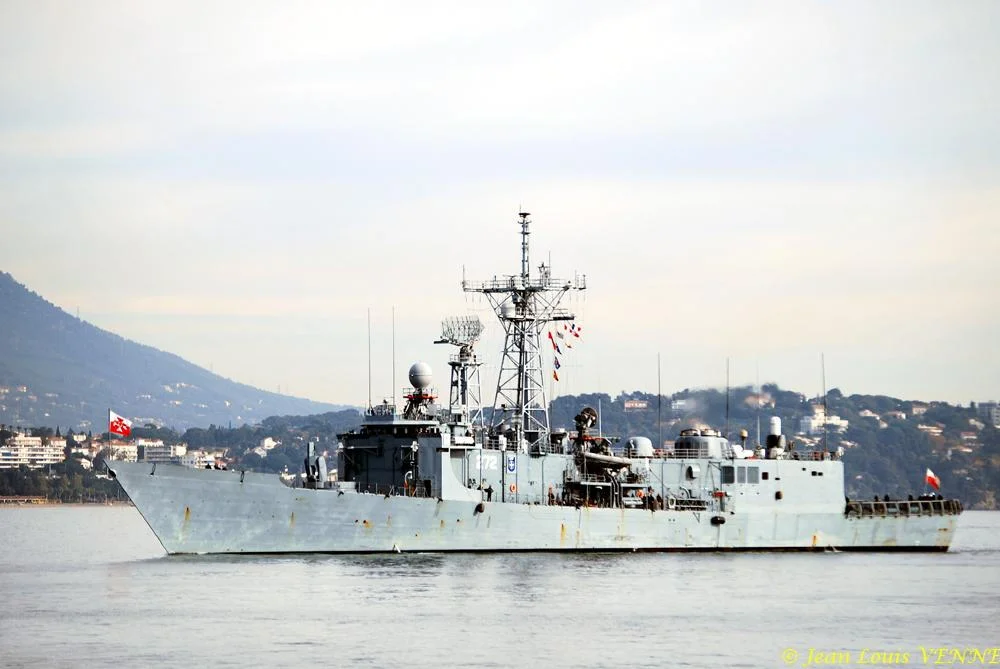 La frégate polonaise GENERAL K. PULASKI