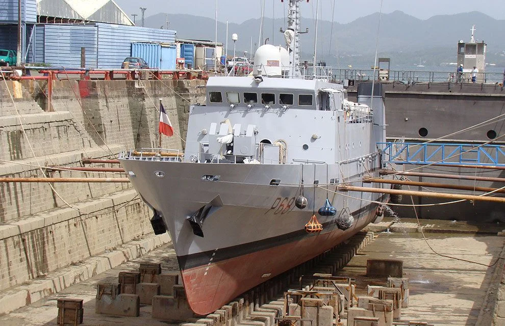 Fin d'arrêt technique pour le patrouilleur La Gracieuse