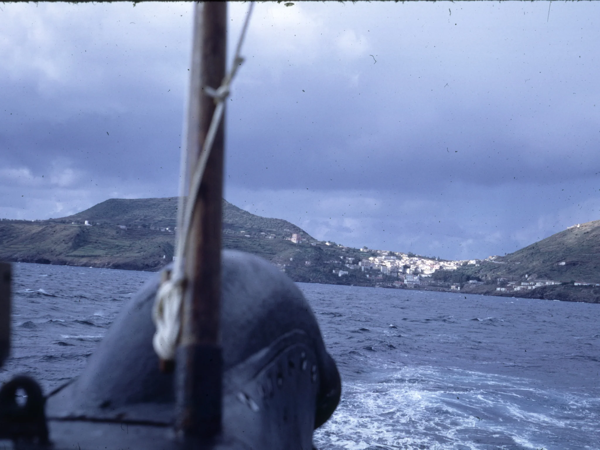 L'île d'Ustica (au nord de la Sicile)