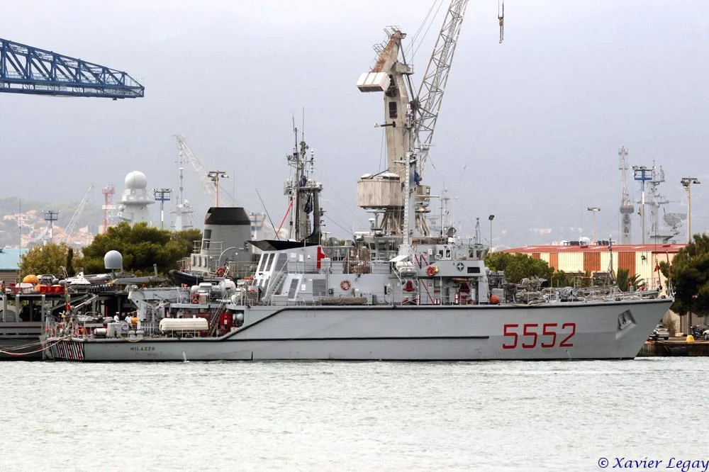 Le groupe de chasseurs de mines de l’OTAN à Toulon