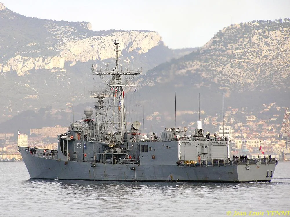 La frégate polonaise GENERAL K. PULASKI