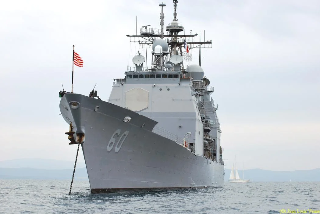 Le croiseur américain Normandy