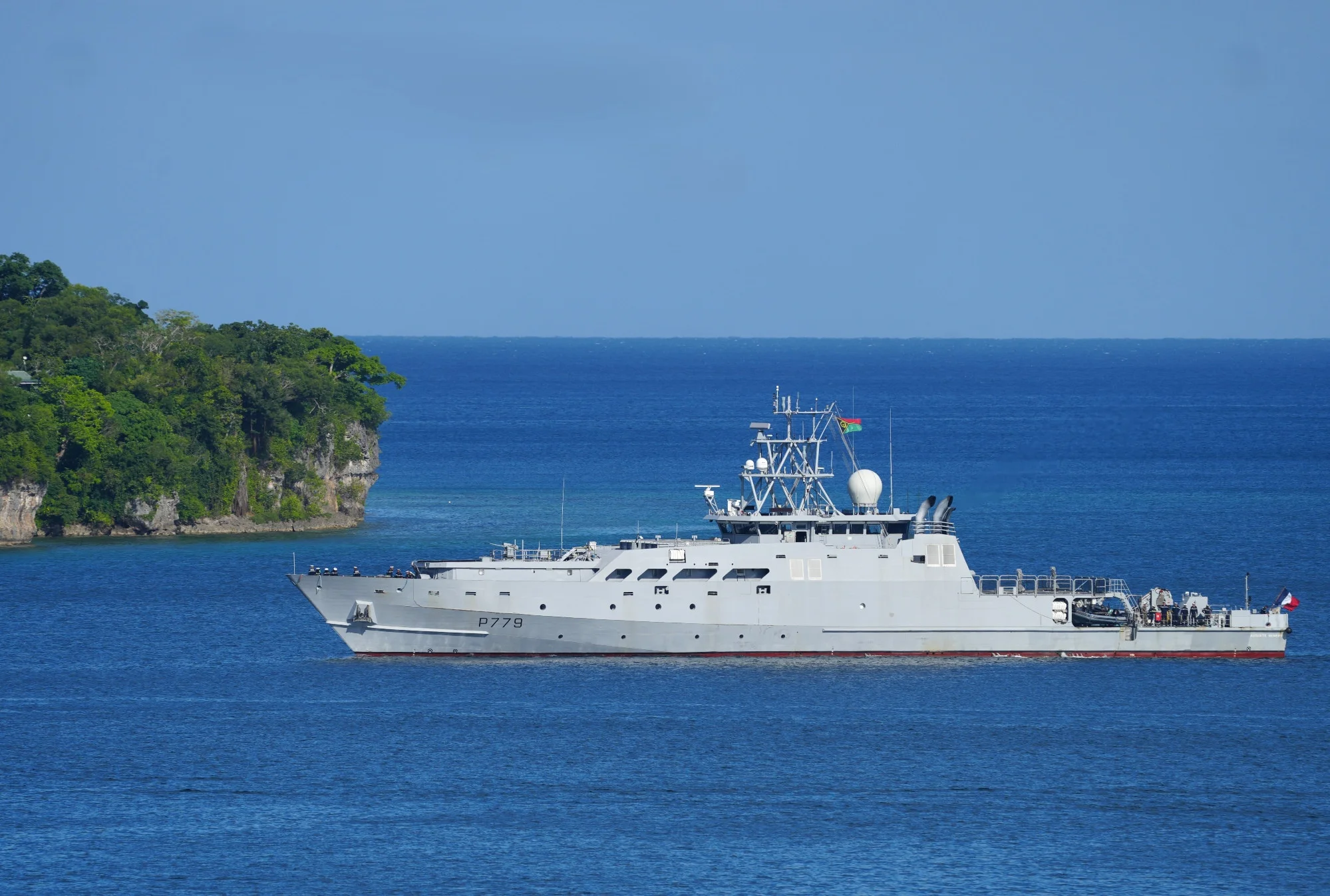 Le patrouilleur Auguste Bénébig