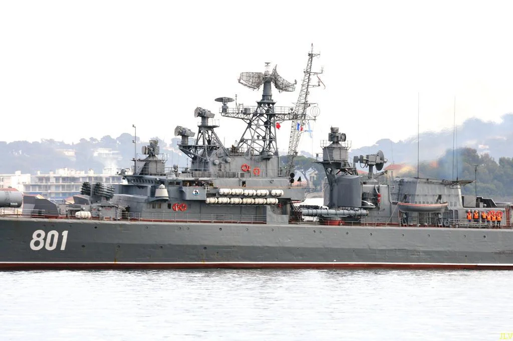Escale de la frégate russe Ladnyy à Toulon