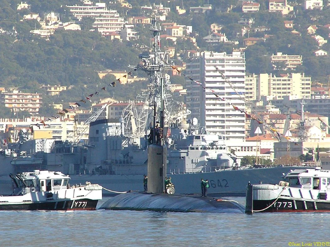 L’USS Montpelier appareille de Toulon