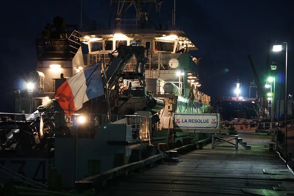 Le patrouilleur La Résolue