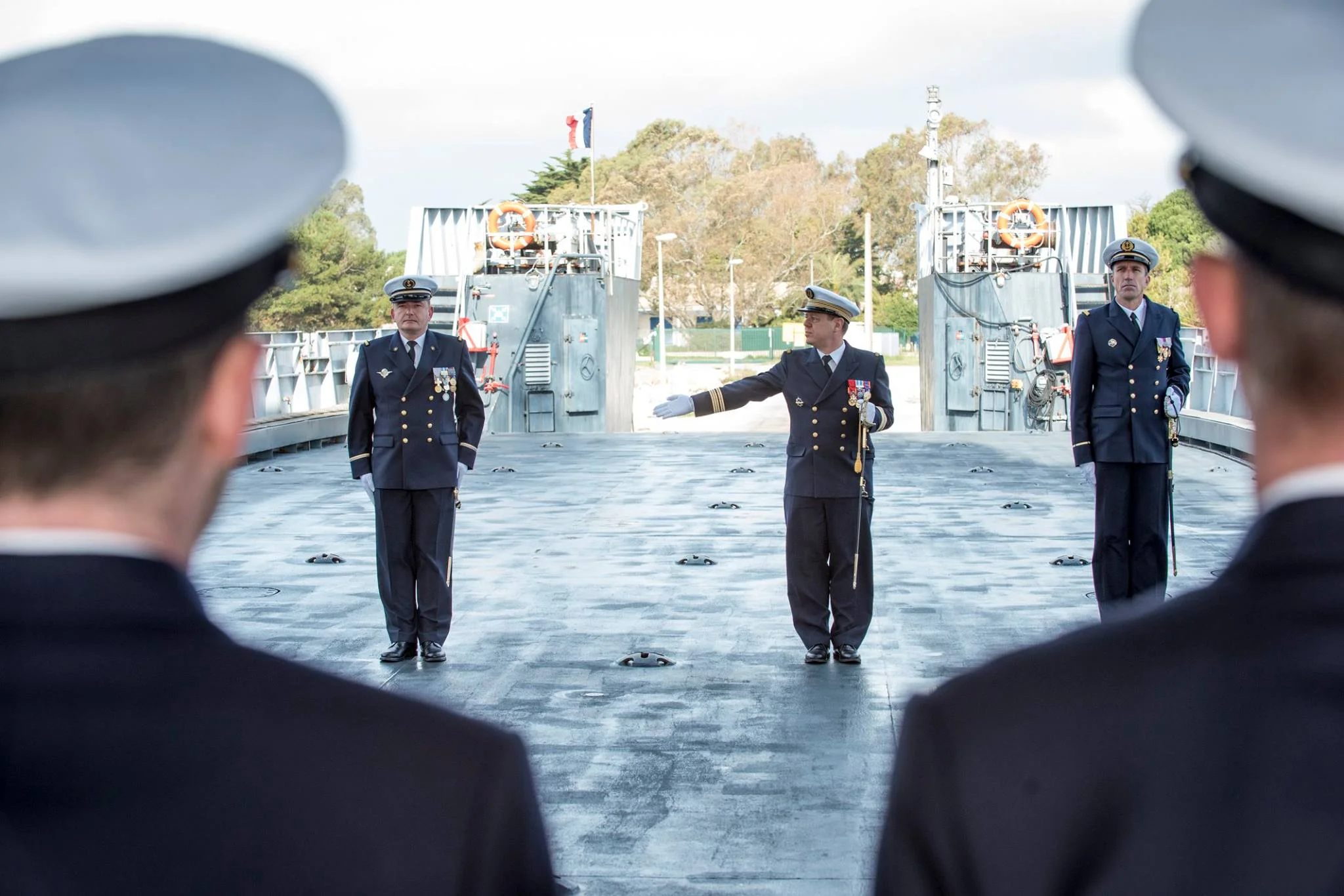 Prise de commandement du CTS Gapeau