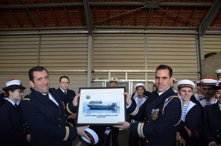 La flottille amphibie parraine la PMM de Villefranche-sur-Saône