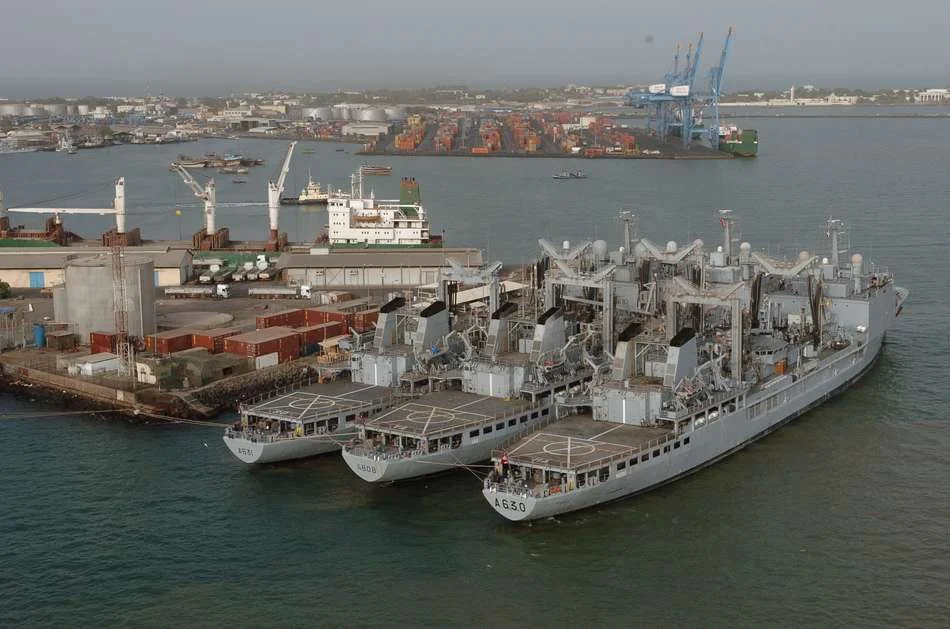 Photo de famille : 3 BCR à Djibouti