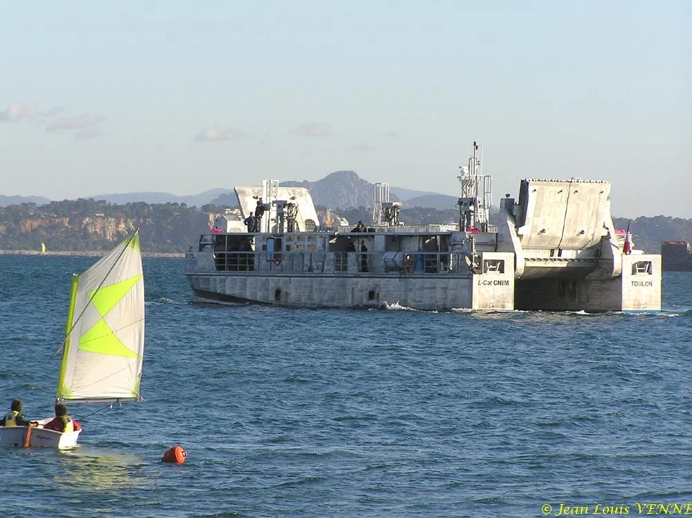 Essais du LCAT à St Mandrier sur Mer