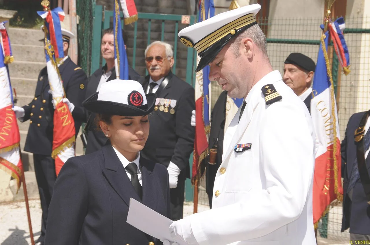 Remise des diplômes aux stagiaires de la Préparation Militaire Marine de LA SEYNE SUR MER