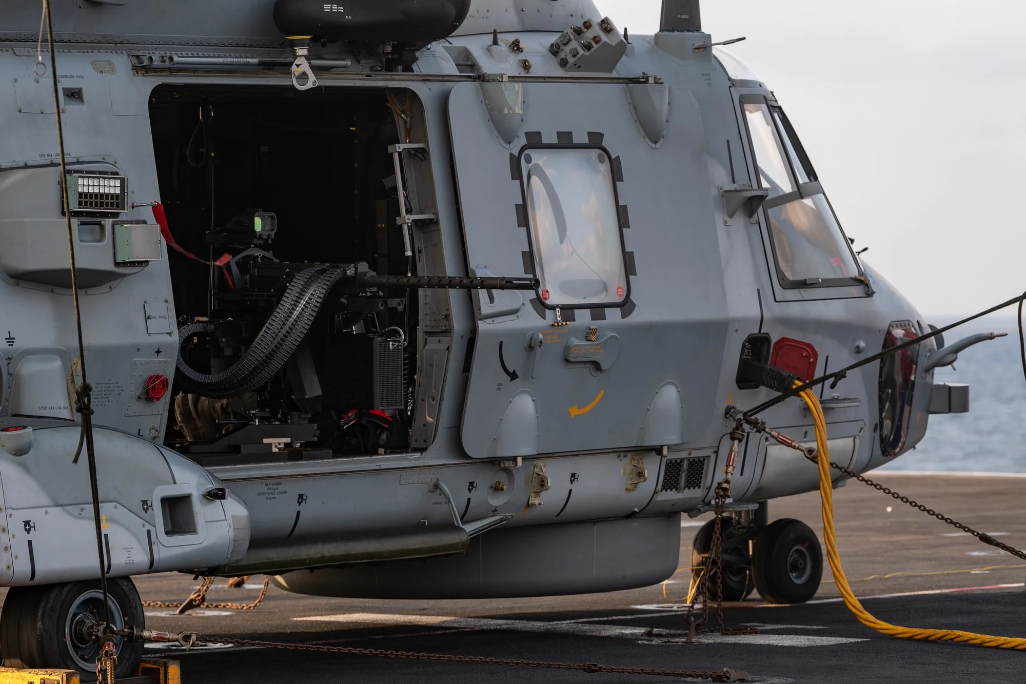 Hélicoptère Caïman marine