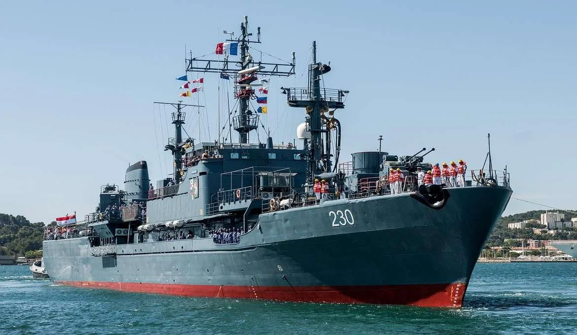 Un navire égyptien en escale à Toulon à l'occasion de l'exercice CLEOPATRA 2014