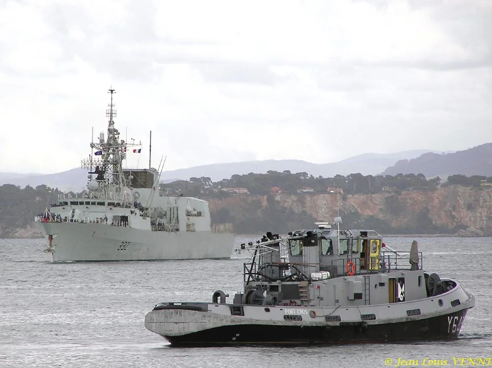 Arrivée à Toulon de la frégate canadienne Ville de Québec