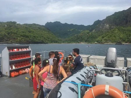 Le patrouilleur Arago au service de l’Agence Française pour la Biodiversité