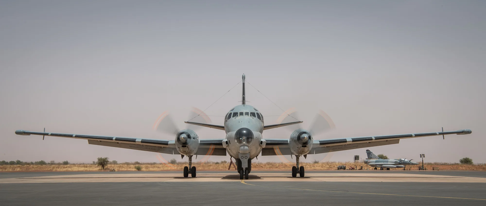 Un avion de patrouille maritime Atlantique 2 participe aux opérations au Sahel