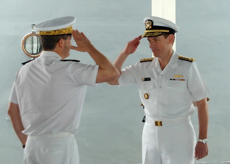 Les amiraux français et américains