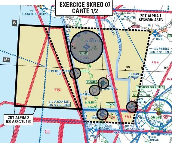 Carte de la 1Ã¨re zone